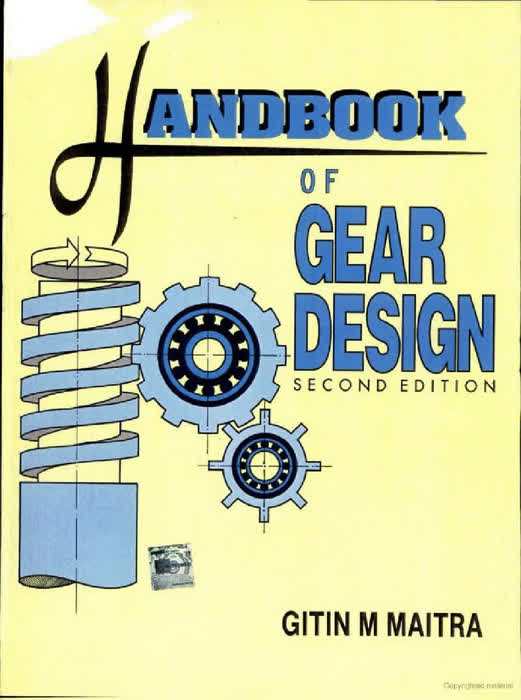 Handbook of Gear Design 2nd Edition