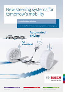 New steering systems for tomorrow’s mobility - Servolectric electric power steering systems for passenger cars - صورة الغلاف